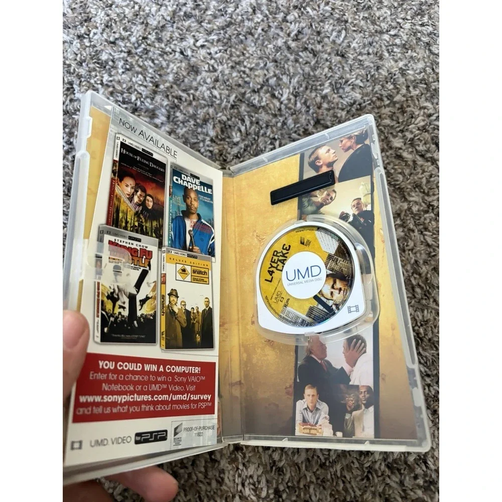 L4yer Cake (UMD, 2004) PSP PlayStation Portable Movie w/Case